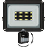 Brennenstuhl JARO 7060 P LED Spotlight with Motion Detector | 50W | 5800 Lumen | IP65