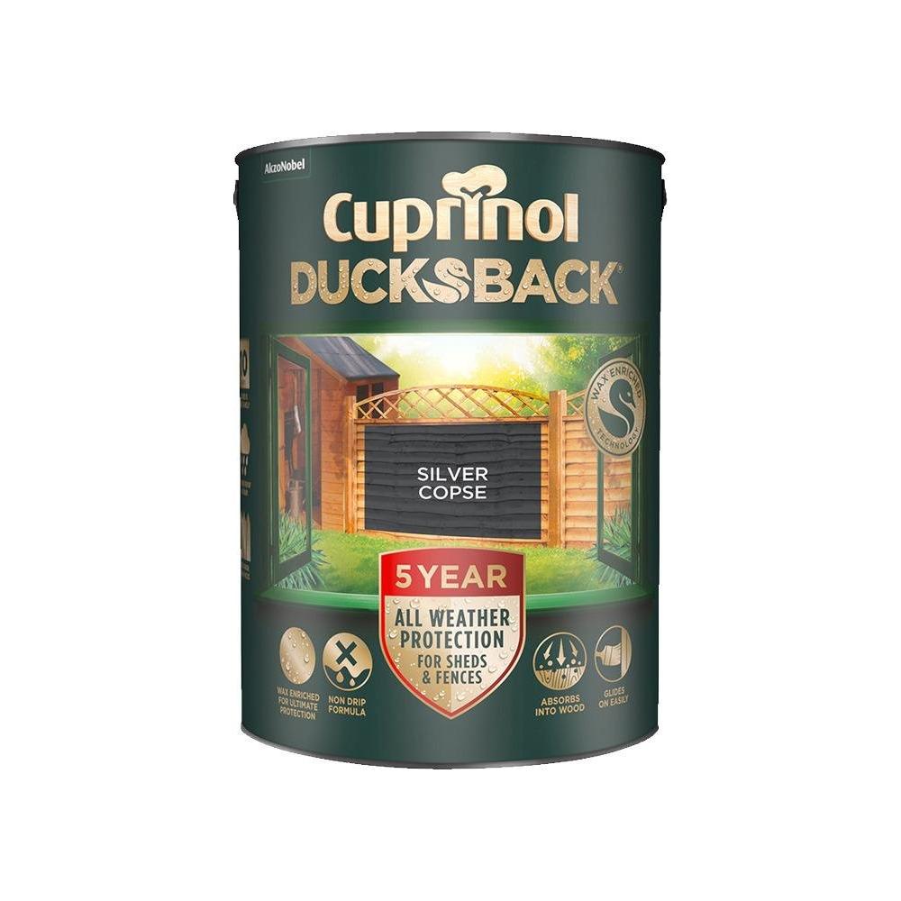 Cuprinol Ducksback | Silver Copse - 9 Litre