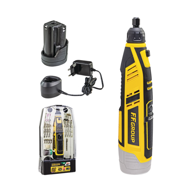 FF Group Cordless Rotary Tool Kit With 2AH Battery