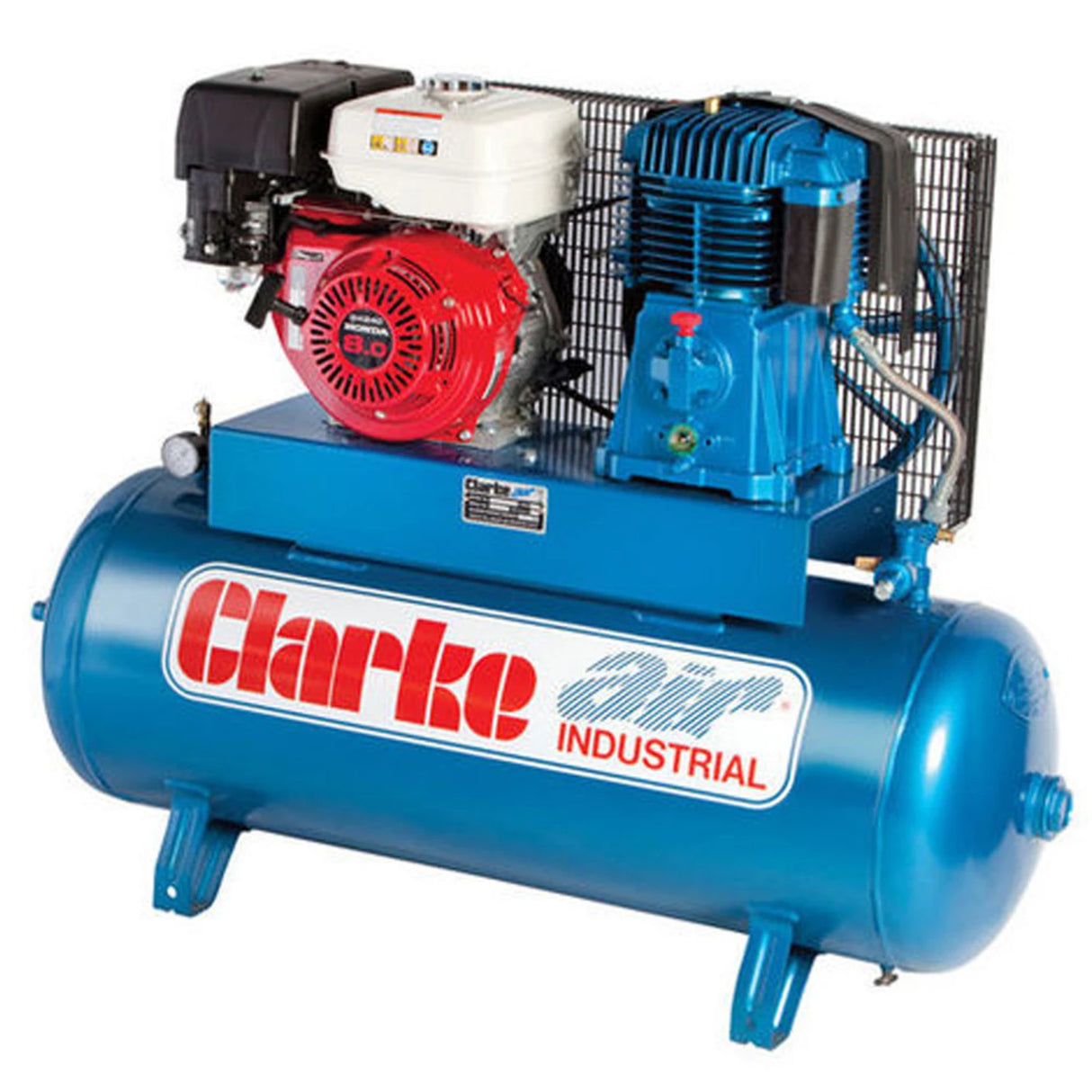 Clarke Compressor 8HP Honda 150L 25CFM Electric Start Industrial