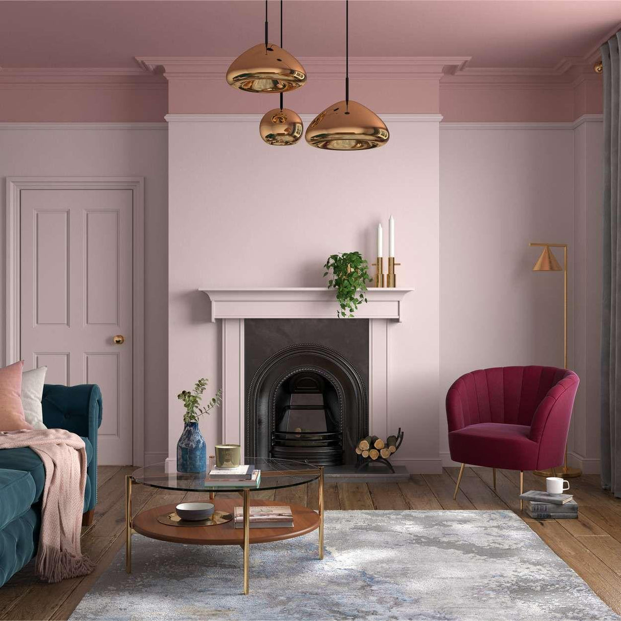 Dulux Heritage Potters Pink