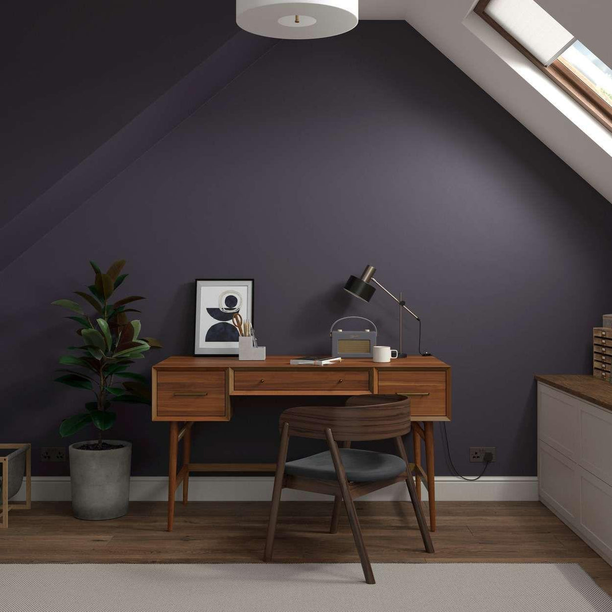 Dulux Heritage Dark Aubergine