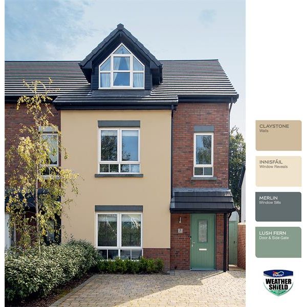 Dulux Weathershield Claystone Masonry Paint - 10L