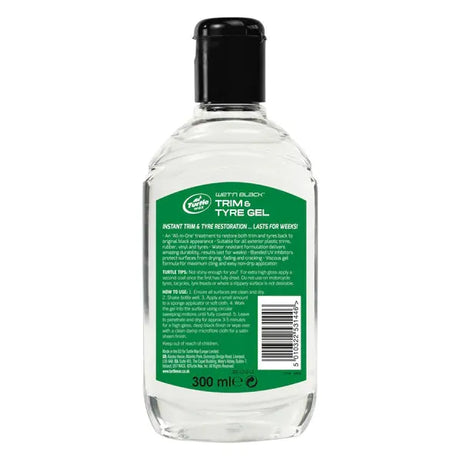 Turtle Wax Wet & Black Tyre Trim Gel 300ml