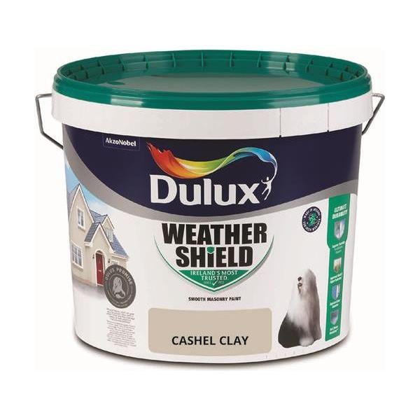 Dulux Weathershield  Masonry Cashel Clay Paint - 10L