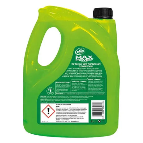 Turtle Wax Max Power Car Wash Shampoo 4L