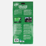 Green packaging of Turtle Wax Deluxe Microfibre Dual Action Towel on a white background