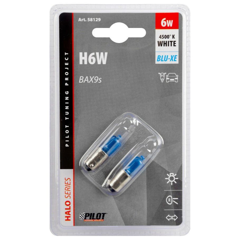 Lampa 12V Blu-Xe Halogen micro lamp - (H6W) - 6W - BAX9s