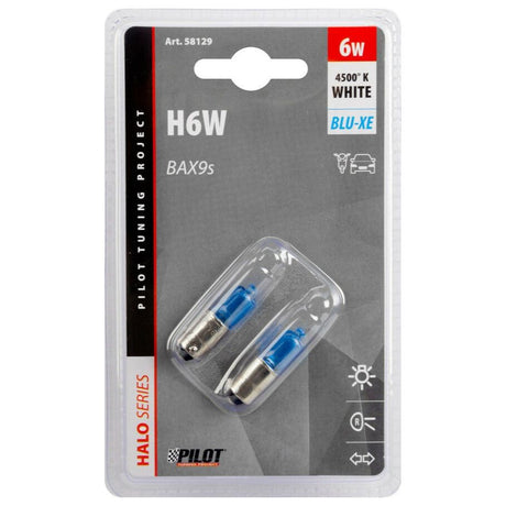 Lampa 12V Blu-Xe Halogen micro lamp - (H6W) - 6W - BAX9s