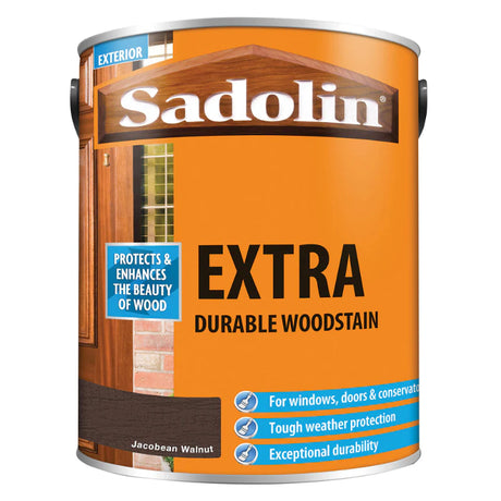 sadolin Extra Durable Woodstain | Jacobean Walnut 