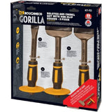 Roughneck Gorilla Bolster & Chisel Set of 3