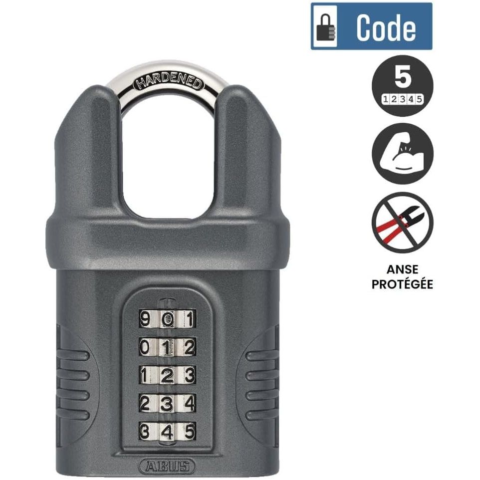 Abus 158 Closed Shackle Combination Padlock | 65mm