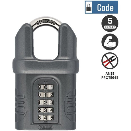 Abus 158 Closed Shackle Combination Padlock | 65mm
