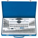 Draper Combination Tap and Die Set Metric and BSP - 76 Piece
