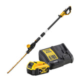 DEWALT 18V XR POLE HEDGE TRIMMER - 1 X 5AH