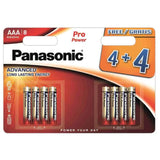 Panasonic Exterme AAA Batteries | 4+4 Free