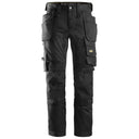 Snickers 6241 All Round Black Holster Work Trousers Aw Stretch