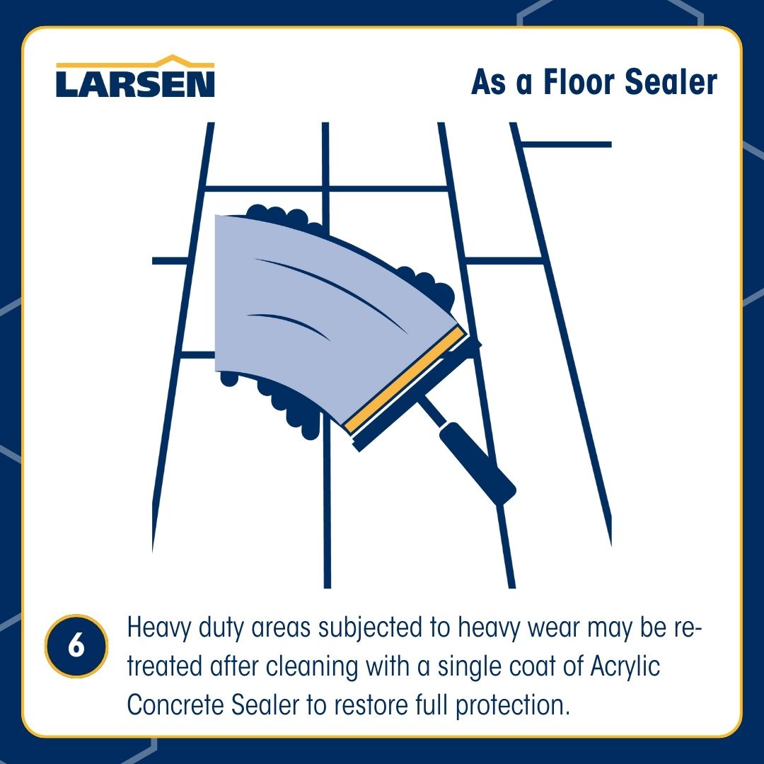 Larsen Acrylic Concrete Sealer - 5 Litres