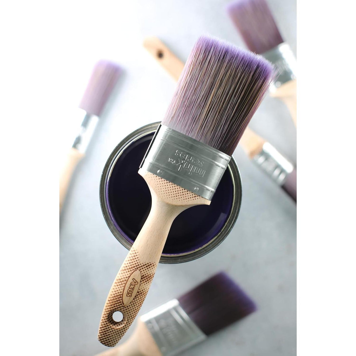 Axus Decor  Silk Touch Ultra Paint Brush - 1inch
