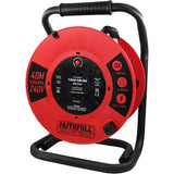 Faithfull 13A Heavy Duty Cable Reel