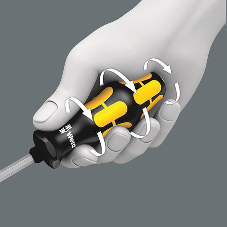 Wera 932/918/6 Screwdriver set Kraftform Wera: Chiseldriver and rack