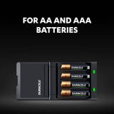 Duracell 4-Battery Charger with Batteries