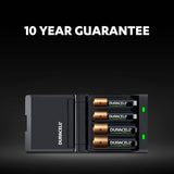 Duracell 4-Battery Charger with Batteries