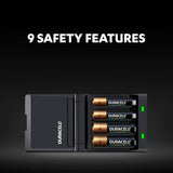 Duracell 4-Battery Charger with Batteries