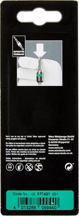 Wera 889/4/1 K SB Rapidaptor Universal Bit Holder - 1/4" x 50 mm