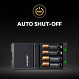 Duracell 4-Battery Charger with Batteries