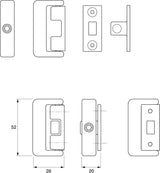 Yale Locks 8K101 Window Latches