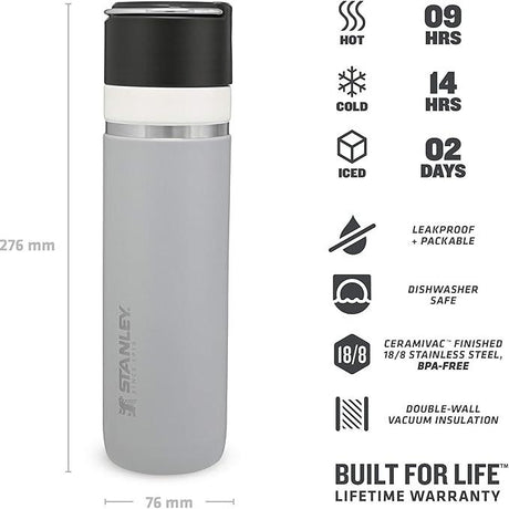 Stanley Go Granite 7L Ceramivac Bottle Granite