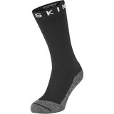 Sealskinz Nordelph Waterproof Warm Weather Soft Touch Mid Length Sock | Black/Grey