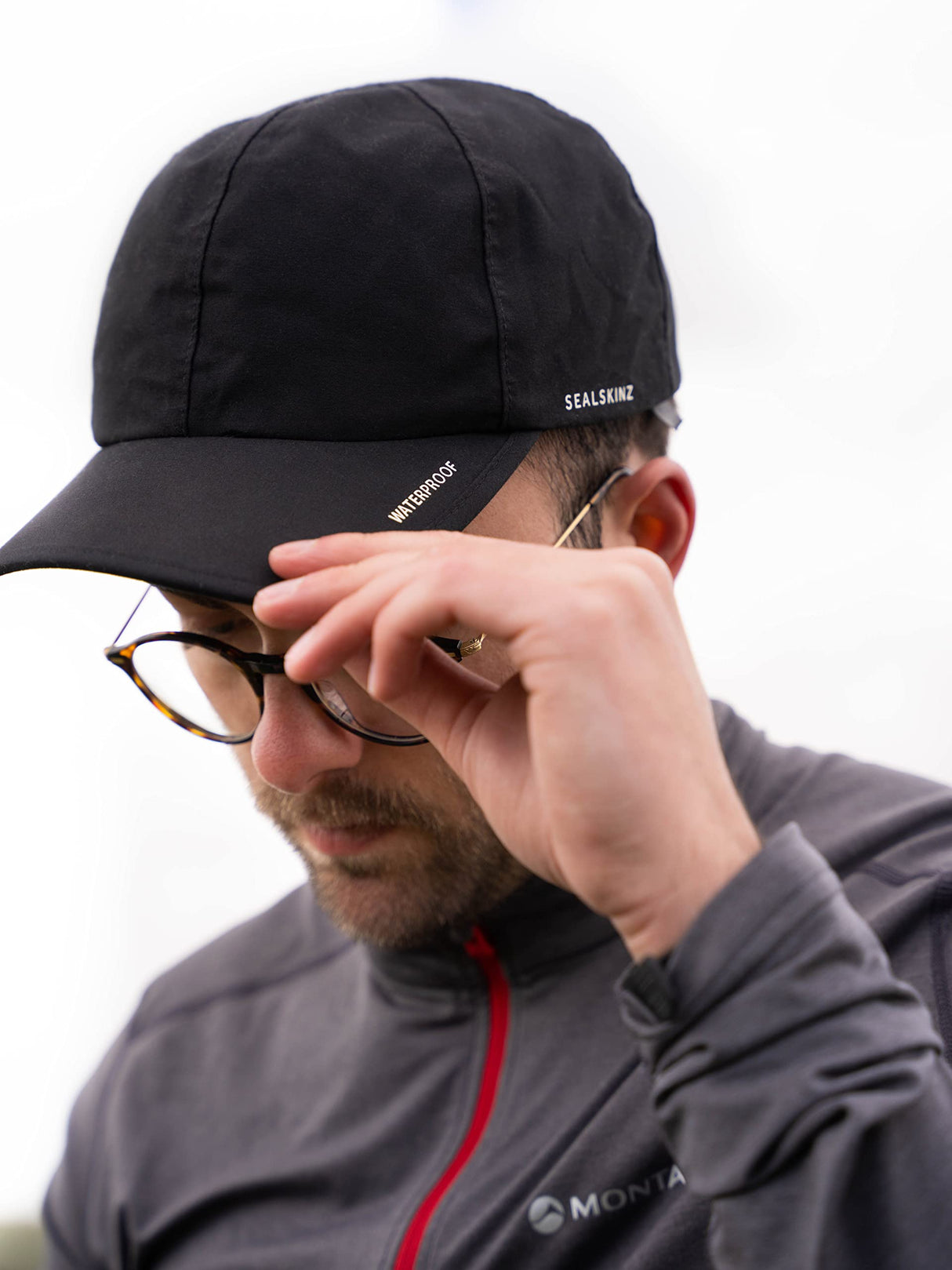 Sealskinz Langham Waterproof All Weather Cap | Black