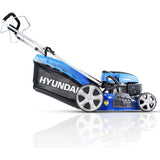 Shop the Hyundai 18" 139cc 4-in-1 self-propelled petrol lawnmower. Powerful, versatile lawn care with fast nationwide delivery from Ted Johnsons, Naas, Ireland.