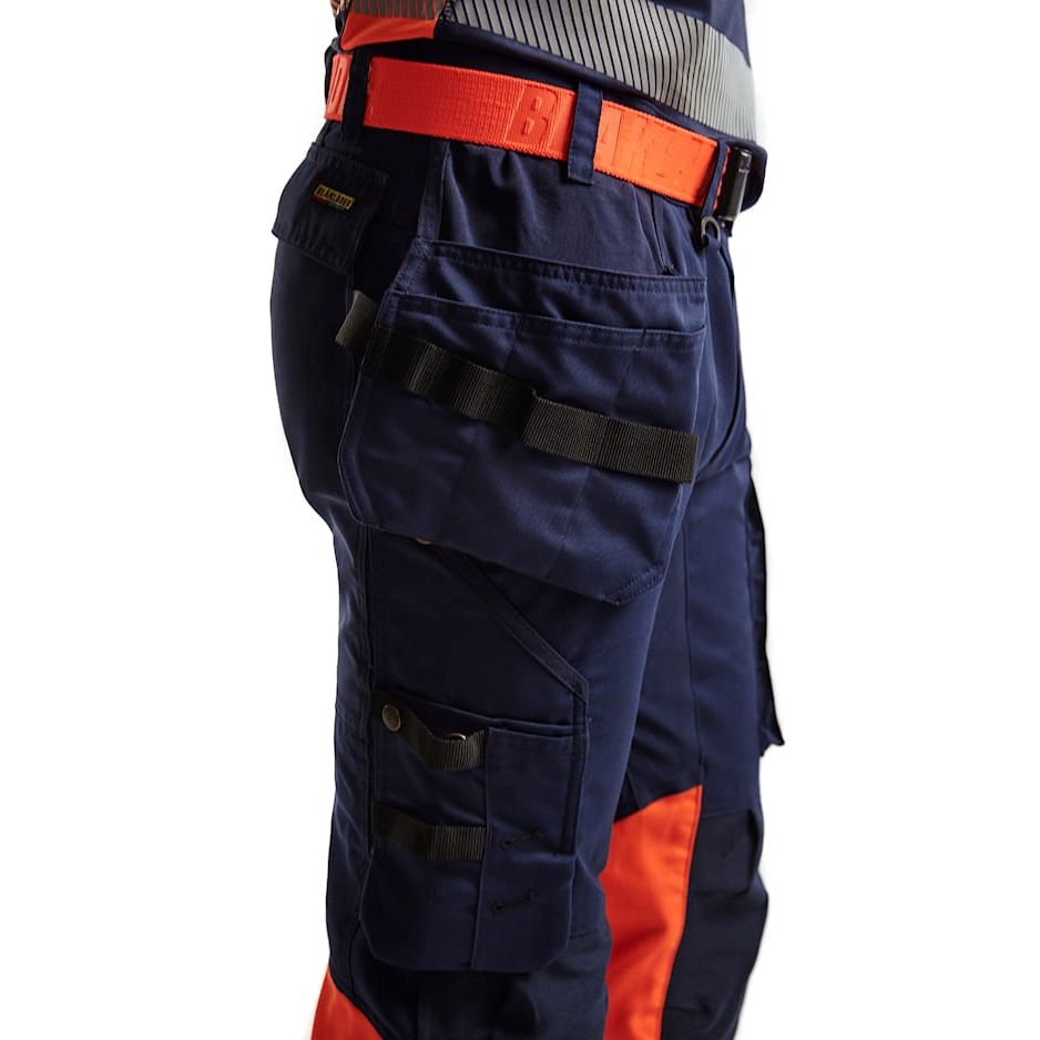 Blaklader 1558 Hi-Vis Trousers Stretch