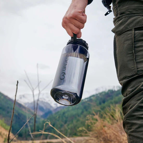 Lifeventure Tritan Flask 1000ml - Graphite
