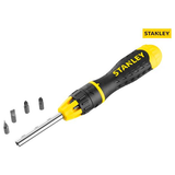 Stanley Multibit Ratchet Screwdriver With 10 Bit Head