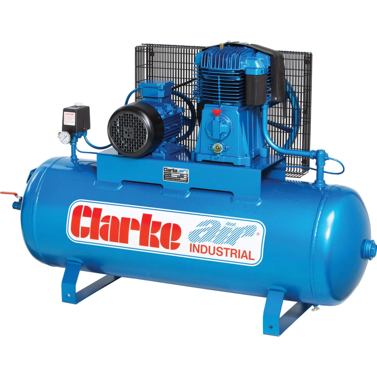Clarke Compressor 5.5HP 3Ph 200L 23CFM Se25C200 (Wis) 400V Industrial