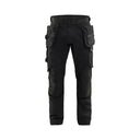 Blaklader 1750 Craftsman Trousers With Stretch Black