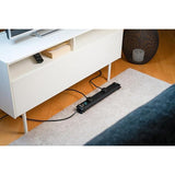 Brennenstuhl 13A 8 Gang Ext Lead 3M | Black