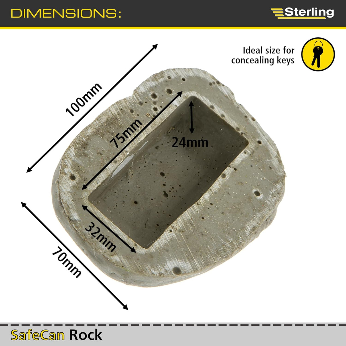 Sterling Rock SafeCan | Discreet Hidden Storage | Buy Online Ireland