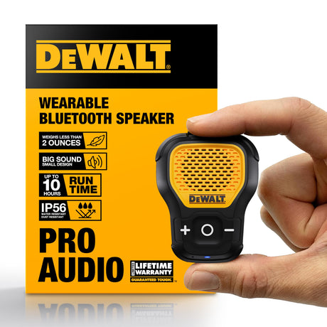 DeWalt Wearable Speaker