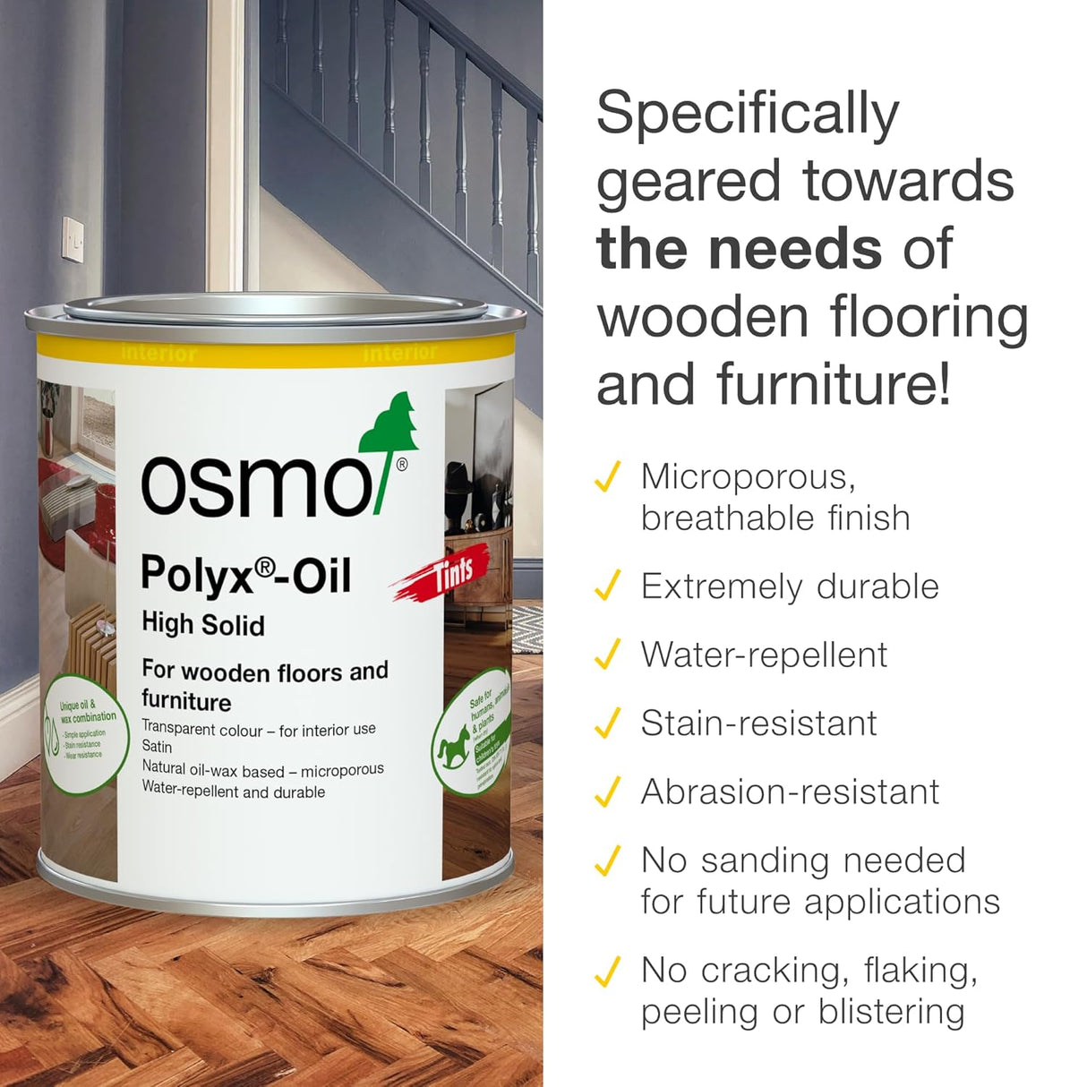 Osmo Polyx-Oil Tints | White - 750ml