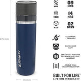 Stanley Ceramivac Go Bottle - 0.7L navy