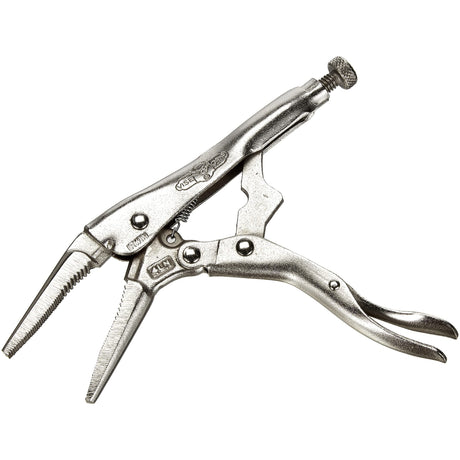 Irwin Vise-Grip 4LN Original Long Nose Locking Pliers with Wire Cutter – 4″ / 100mm