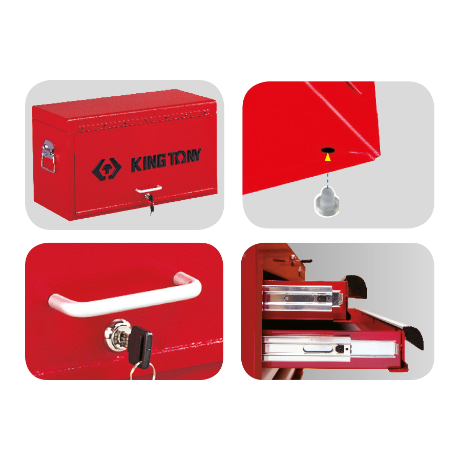 King Tony 87419-5B Extra Deep Tool Chest - 5 Drawer 