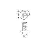 Lampa Blu-Xe Bulb H1 - 55W - 12V