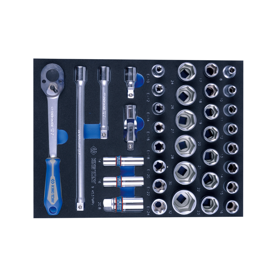 King Tony 934-010MRVD Tool Trolley Set in EVA Foam - 286pc