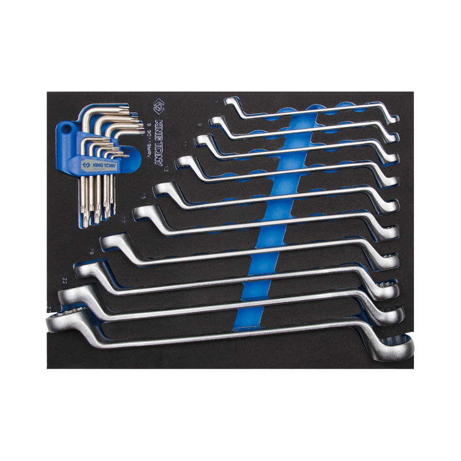King Tony 934-010MRVD Tool Trolley Set in EVA Foam - 286pc